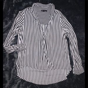 Zara strip shirt